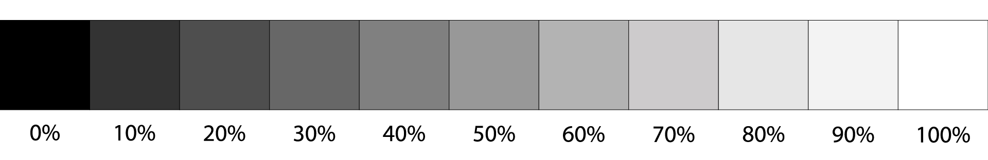 Light Reflectance Scale