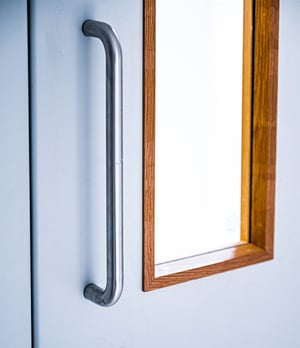 SDS Hospital Door featuring vision panel