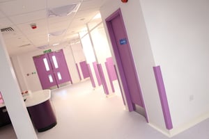 Grape Doorsets in NHS Hospital ward