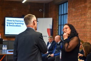 Members of Future HealthSpaces in discussion