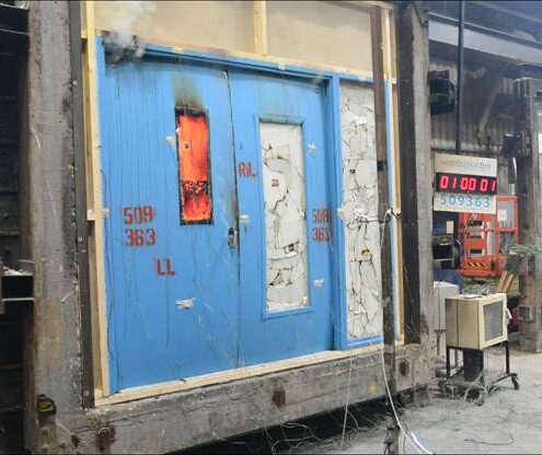 Specialist Door Solutions Fire door testing