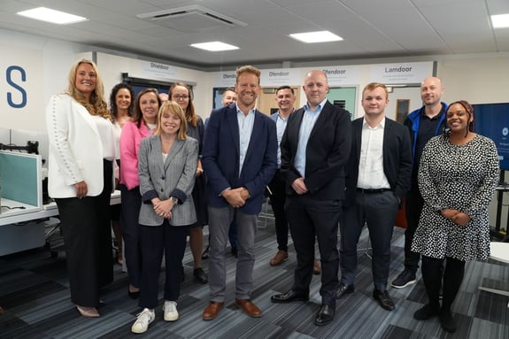 Lord Markham visits SDS premises
