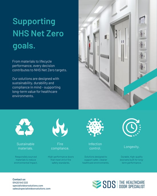 SDS supporting NHS Net Zero goals