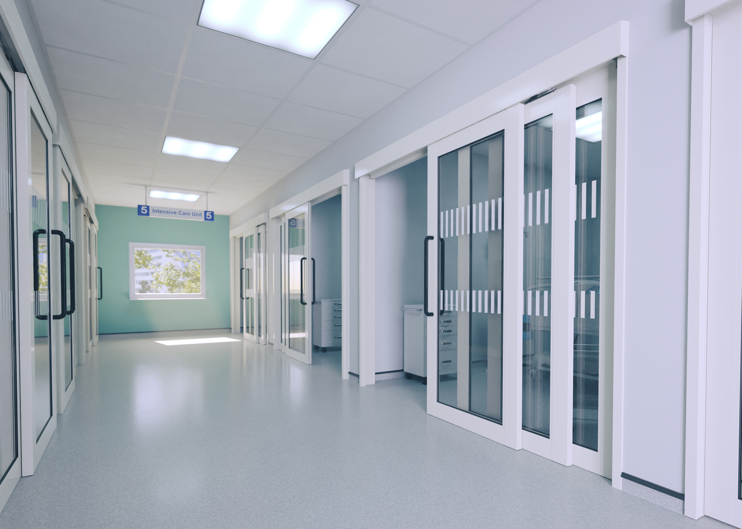 How Sliding Doors Facilitate Staff Well-Being in Healthcare Environments